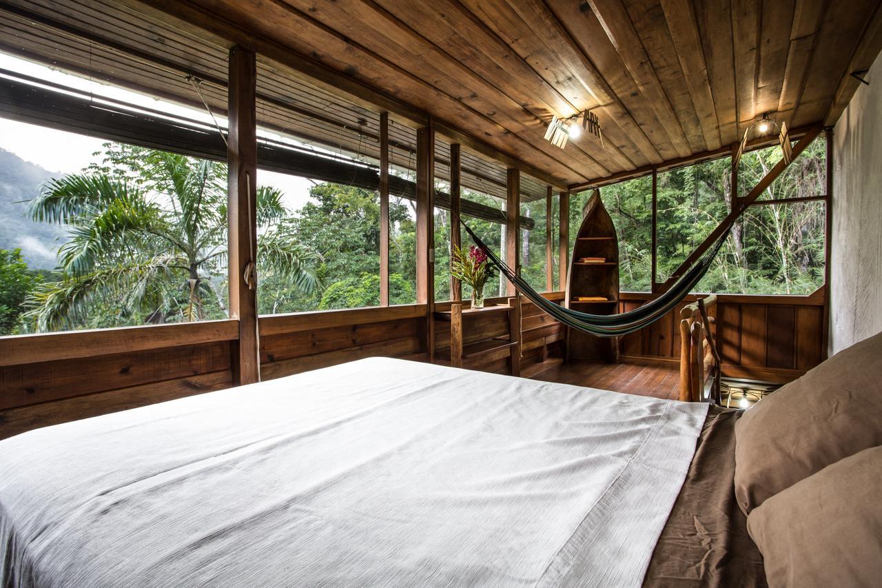 Omega Tours Eco-Jungle Lodge La Ceiba Luaran gambar